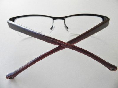 Ermenegildo Zegna VZ 3182 SEMI RIMLESS EYEGLASSES BROWN col.OK05 