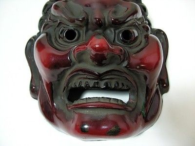 Japanese BUDDHA Nio ( Tengu Hannya Evil Noh ) Mask Men  