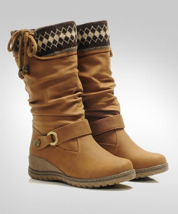 New Style Women/Ladies Chestnut Winter Warm Snow Boots Shoes Size #5 