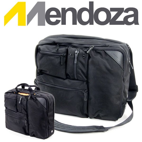 Mendoza 13 14 Laptop Notebook Case Briefcase Mens Bag  