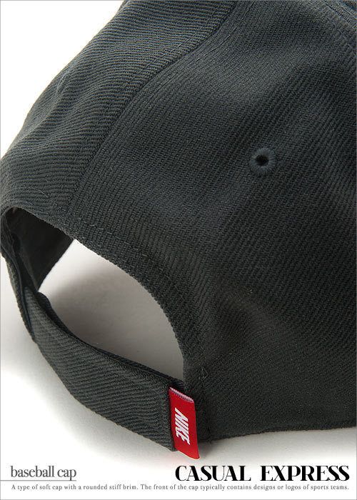 Brand New NIKE Classic Leisure Baseball Cap / Hat Dark Gray Color 