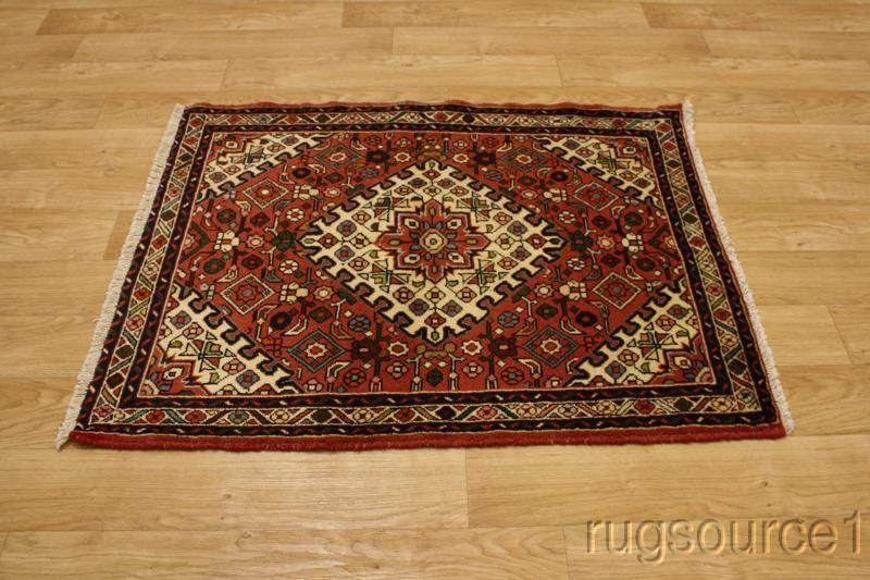 NEW EXCELLENT 4X5 HAMEDAN PERSIAN ORIENTAL AREA RUG  