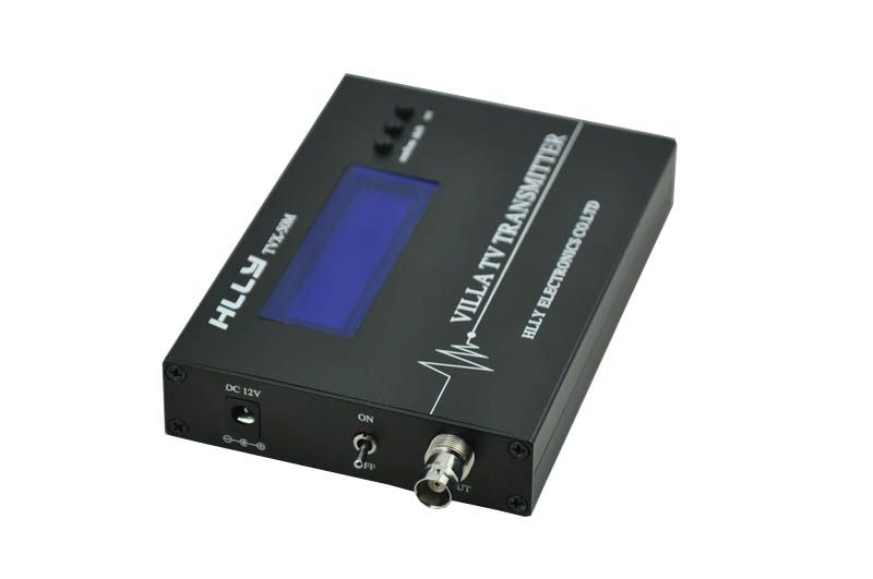 HLLY 0.05W TV TRANSMITTER TV Exciter Unique in  Bla  